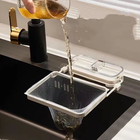 Suction Cup Kitchen Sink Filter Rack