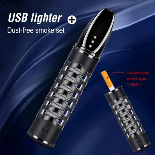 Cigarette Holder with Lighter