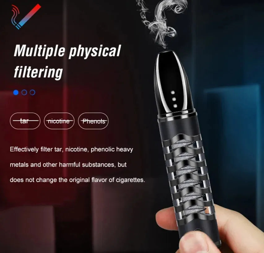 Cigarette Holder with Lighter