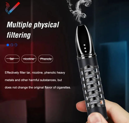 Cigarette Holder with Lighter