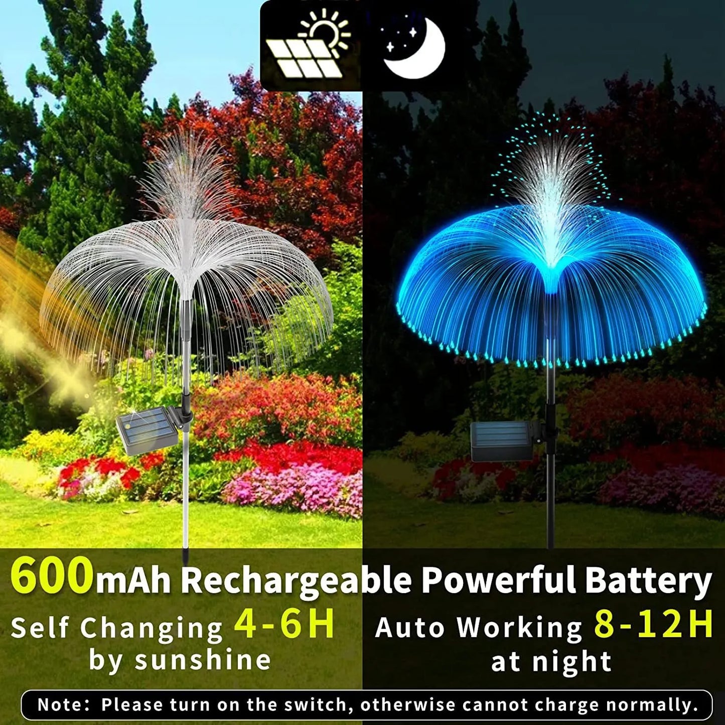 Colors Changing Jellyfish Lights
