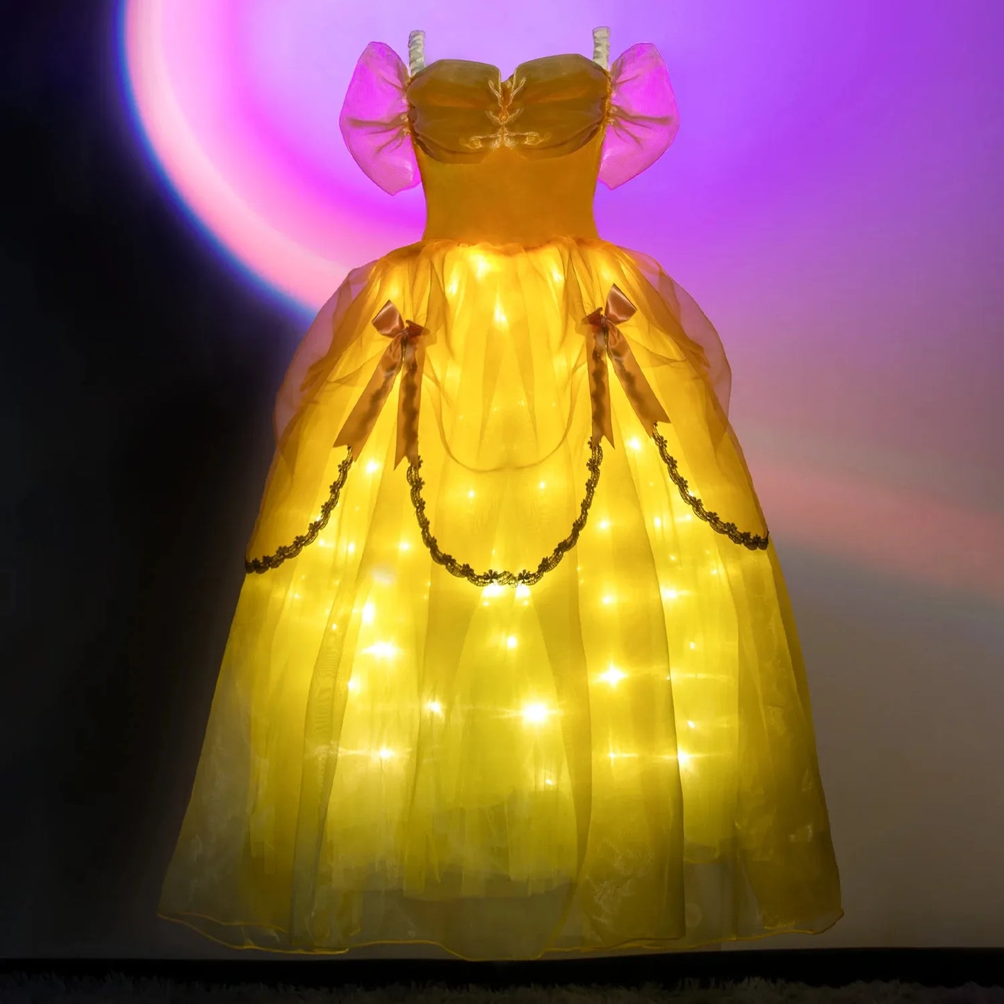 Magic Light Up Girls Dress