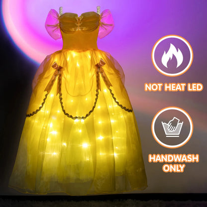 Magic Light Up Girls Dress