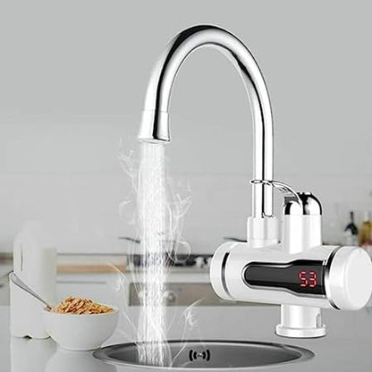 Instant Hot Water Tap Electric Geyser for Bathroom or Kitchen Basin