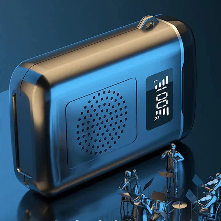 Helix M6 4-in-1 Travel Kit (Earbuds, Speaker, Flashlight, Powerbank)