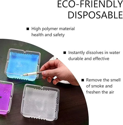 DISPOSABLE ASHTRAY
