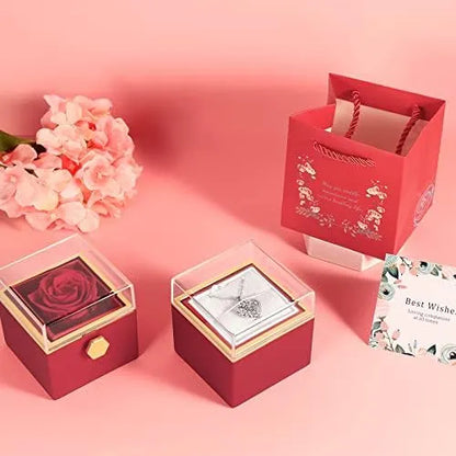 Ever rose Rotating Gift Box