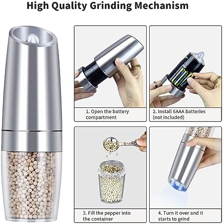 Electric Salt and Pepper Grinder