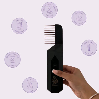 2-in-1 household Electronic Incense Burner with Comb