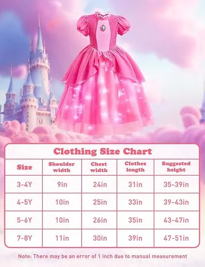 Magic Light Up Girls Dress
