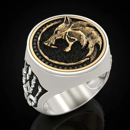 Fine Jewelry Cz Black Enamel Finger Rings
