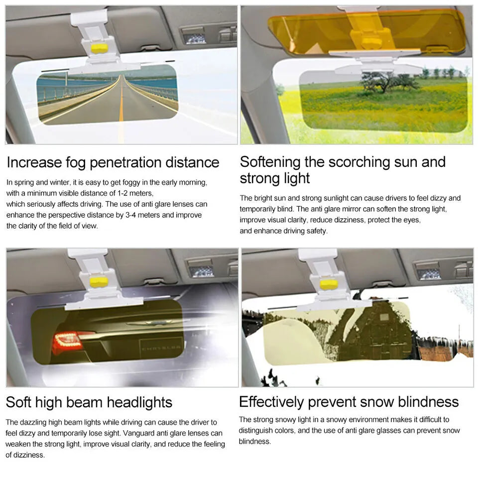 Car Anti Sunlight Mirror