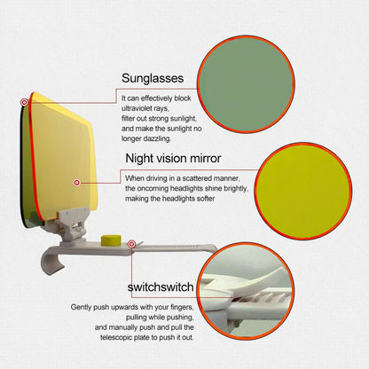 Car Anti Sunlight Mirror