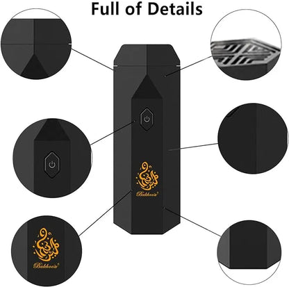 2-in-1 household Electronic Incense Burner with Comb