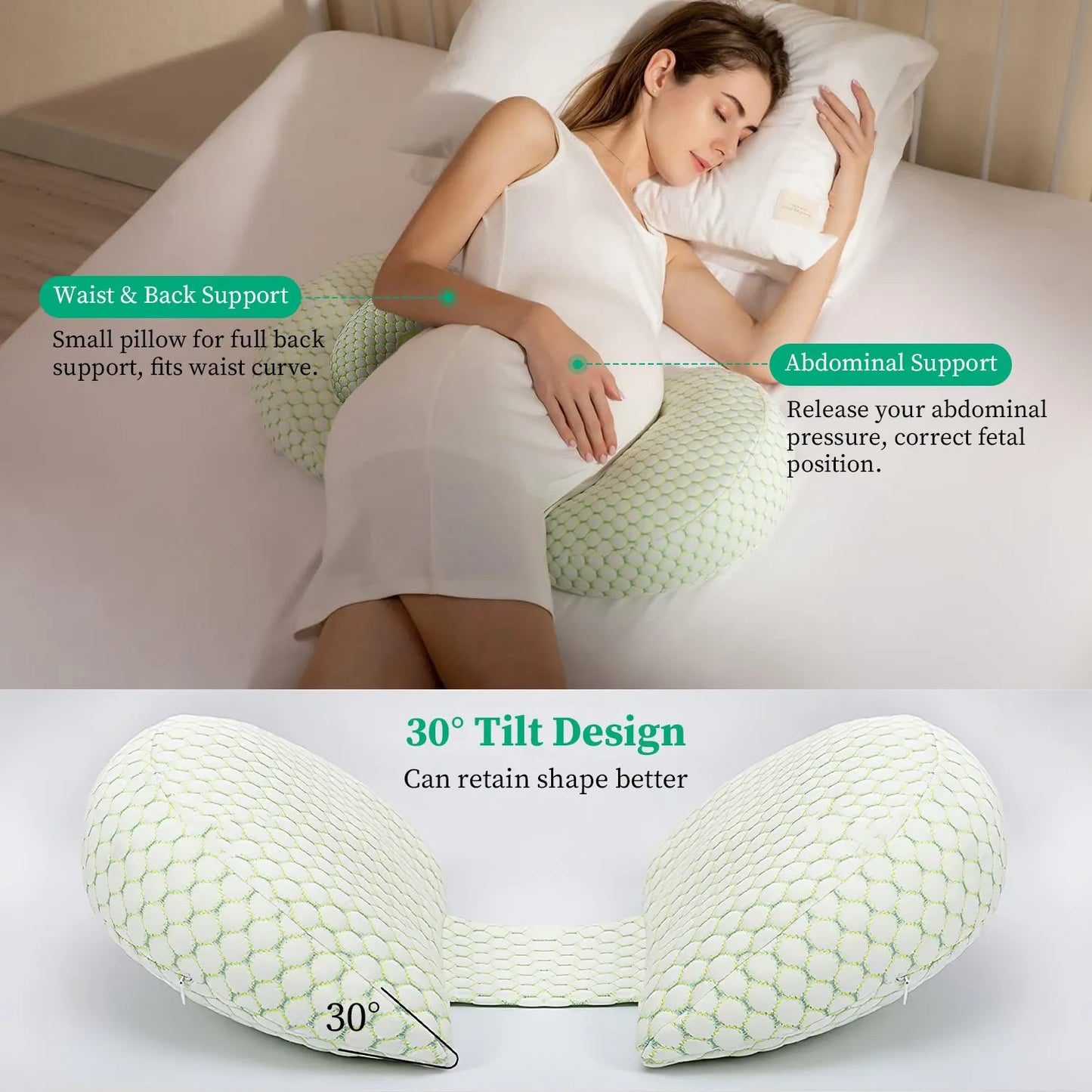 U-Shaped Pregnancy Pillow