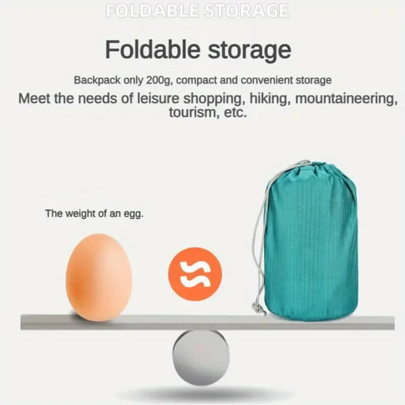 Portable Foldable Backpack for Climbing, Cycling ,Travel  & Hiking