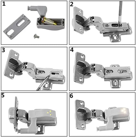 LED Hinge Light |Mechanical Pressure Sensing LED Light