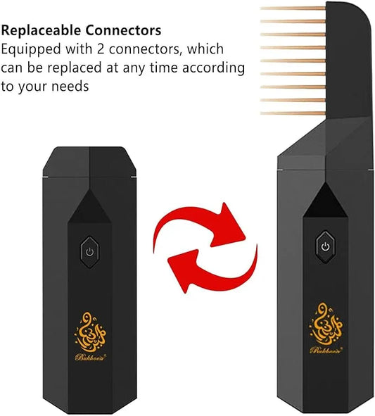 2-in-1 household Electronic Incense Burner with Comb