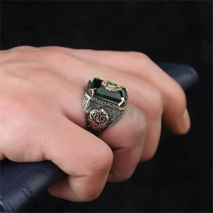 Turkish Signet Zircon Ring